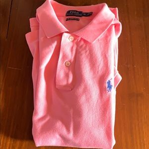 Pink polo shirt by Ralph Lauren